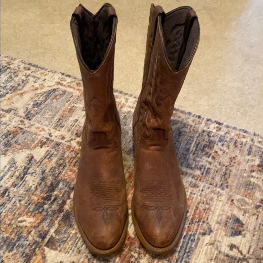Men’s Abilene Leather Cowboy Boots